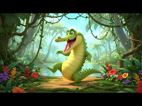 Jungle Boom Boom Dance Song | kids nursery rhymes | Baby Song, Jungle Animals Music 🌴🐒