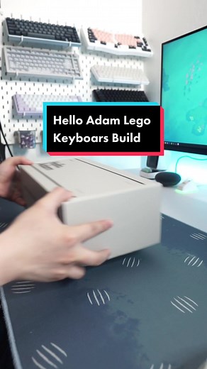 Lego Keyboard Build with Adam | KBDcraft Gift!