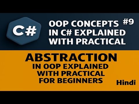 Abstraction in OOP Explained in Detail with Practical Examples | Abstract Class | Abstract Method