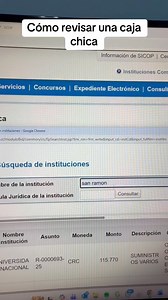 7.7K views · 197 reactions | Tutorial para revisar cajas chicas de instituciones del estado. #albertoviquez #hagamoslascosasbien | Alberto Viquez | Facebook