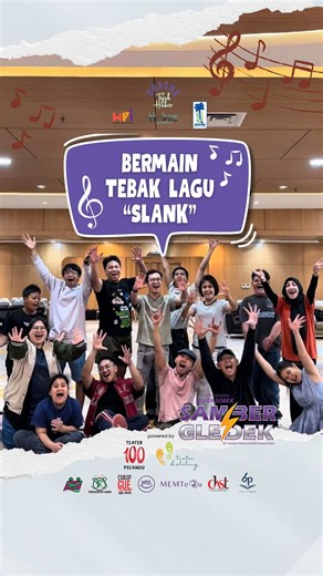 SEBERAPA SLANKERS SIH LO? 🎧🔥 Kali ini kita tantang cast dan crew Teater Musikal Silver Sober Samber Gledek untuk tebak lagu SLANK. Apakah mereka Slankers sejati atau bahkan ga tau apa-apa 🤔🤘 Tonton sampai habis ya! ⚡ #TeaterKeliling #SamberGledek #SLANK #draisahdahlan #fyp