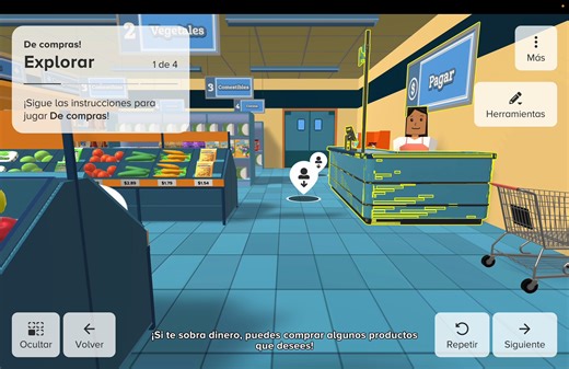 What’s more engaging than a worksheet? A virtual grocery run!  Grocery Go is a FREE interactive activity in the McGraw Hill AR app that helps students practice budgeting, estimation, and real-world math skills. Now available in Spanish and English, on both mobile and web.  Explore it with your students today: https://mhed.us/49ipsee #MathEducation #FinancialLiteracy #EdTech #McGrawHillAR | McGraw Hill PreK-12 | Facebook