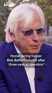 CNBC’s Contessa Brewer sat down with one of horse racing’s most successful trainers, Bob Baffert, for CNBC Sport's “On The Record." Baffert is back racing after a three-year suspension from Churchill Downs following a failed drug test by 2021 Kentucky Derby winner Medina Spirit. Baffert said it was tough being publicly castigated and subsequently separated from the racing facility he holds in such high regard. Sign up for the CNBC Sport newsletter to watch the full interview with Baffert: cnb.cx