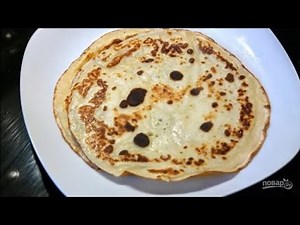 Pancakes with sour milk