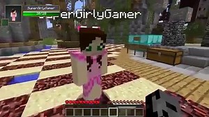 PAT And JEN PopularMMOs Minecraft  SuperHERO Married CHALLENGE GAMES   Lucky Block Mod   Mini Game