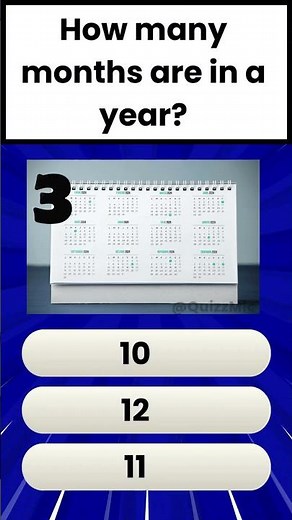 How Many Months Are in a Year?