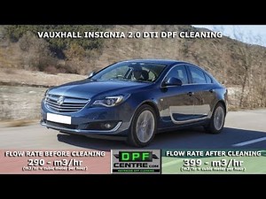 Vauxhall Insignia 2.0 DTI DPF Cleaning