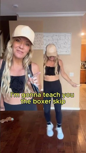Learn the BOXER SKIP in less than a minute 👊 #boxerskip #jumprope