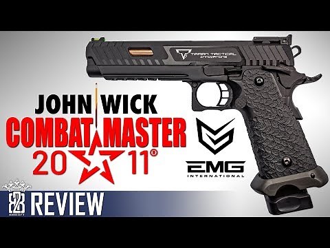 JOHN WICK 3 - EMG TTI STI Combat Master 2011 - Airsoft Review Deutsch