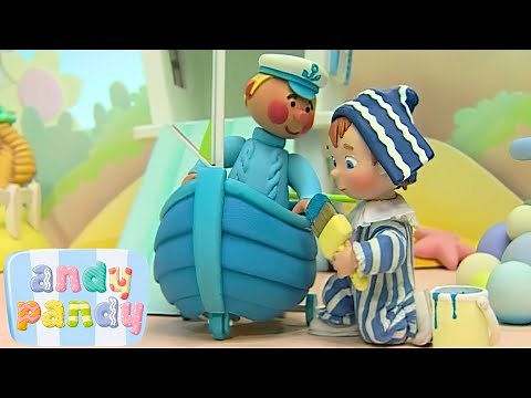 Andy Pandy & Friends Paint A Boat | Andy Pandy | Cartoons For kids
