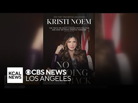 South Dakota Governor Kristi Noem talks about her new book, “No Going Back”