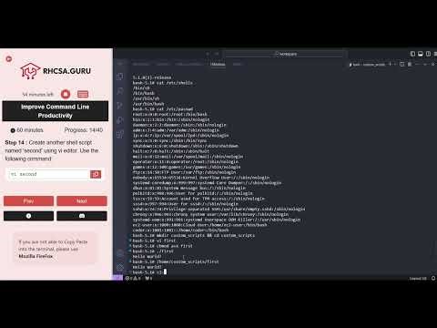 Improve Command Line Productivity | RHCSA GURU