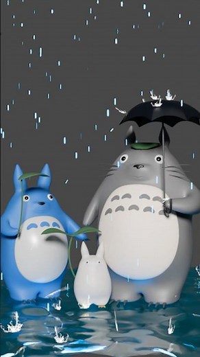 How to quickly create particle rain in Blender