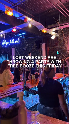 4.1K views | FREE DRINKS AND GAMES AT LOST WEEKEND’S BASEMENT PARTY...