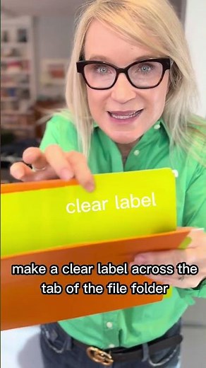 File Folder vs. Hanging File || Tracy McCubbin