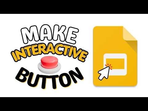 How to Make Interactive Buttons or Hyperlinks in Google Slides (Easy Tutorial)