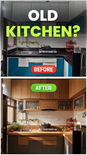 AI Interior Design FREE! Old Kitchen → Dream Remodel with AI Home Design Tool in Seconds