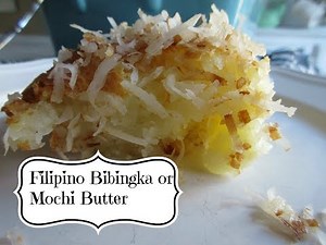 Filipino Recipe: Butter Mochi or Filipino Bibingka