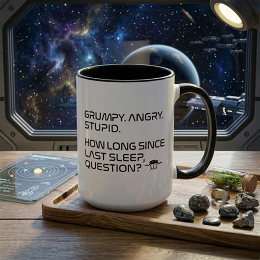 Grumpy, Angry, Stupid - Mug | Project Hail Mary Inspired Mug | Rocky Mug | Bookish Mug | Sci-fi | Booktok | Reading | Amaze - Etsy