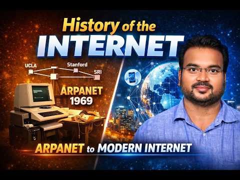 History of the Internet | How the Internet Started | ARPANET to Modern Internet
