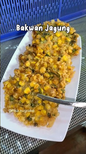 Bakwan Jagung Crispy 🌽 Renyah & Gurih!