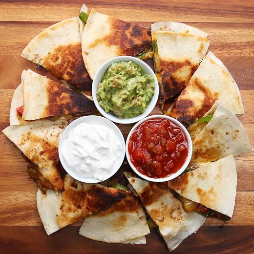 30M views · 154K shares | Steak Fajita Quesadillas FULL RECIPE:...