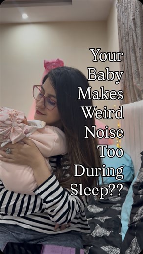 Dr Heer Amir|Mrcog|obs&gyne on Instagram: "Grunting in sleep is usually caused by age-appropriate developmental changes like an immature digestive system and still-developing sleep patterns. Your baby might be trying to pass gas or have a bowel movement but hasn’t quite figured out how to coordinate those muscles yet. #baby #mother #motherhood #babysleep #grunt #parentlife #night"