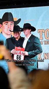 Those coveted felt back numbers carry more weight than most will ever know. The kind that comes from hours, days, weeks and years spent chasing a dream until it finally turns into reality. Congratulations to Tom Crouse and Kyle Lucas on earning your first NFR back numbers. You deserve them. Equinety and Rattler Rope have admin all in the feels today 🥹 | CalfRoping.com