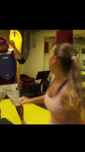 hot girl practicing her kicks #hot #feet #karate #fight