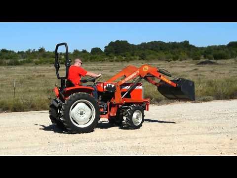 Demo Video of Massey Ferguson 205-4 Tractor with Loader