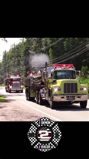 Howell Fire Tankers Assist in Wall Township Fire