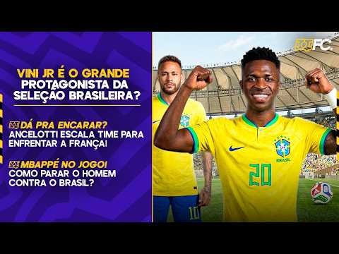 ANCELOTTI DEFINE TIME CONTRA A FRANÇA; POR QUE VINI JR NÃO É PROTAGONISTA NA SELEÇÃO? - QUEBRADA FC