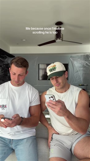 He better not | men skipping