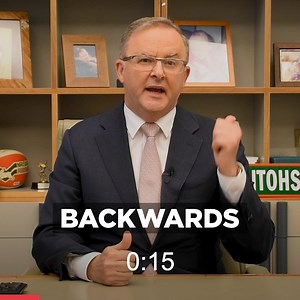 Two minutes. Six years of Liberal Government. Challenge accepted. | Anthony Albanese