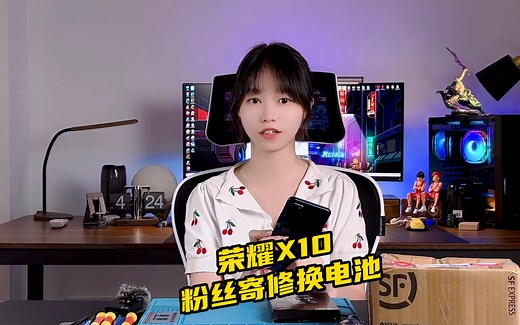 将顿电池 华为荣耀X10换电池视频教程honor x10 10X MAX更换手机内置电板维修拆机屏幕总成喇叭尾插拆机评测讲解荣耀10X