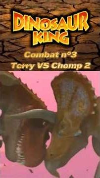 Dinosaur King Combat n°3 Terry VS Chomp 2 #dinosaurking #dinosaur #combat #terry #chomp #dessinanimé