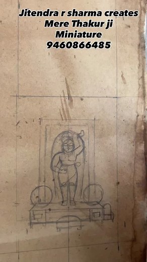 1.6K views · 309 reactions | #folkart #indianart #traditionalart #shrinathji #indianartist #miniaturepainting #authenticart #artofindia | Jitendra R. Sharma | Facebook