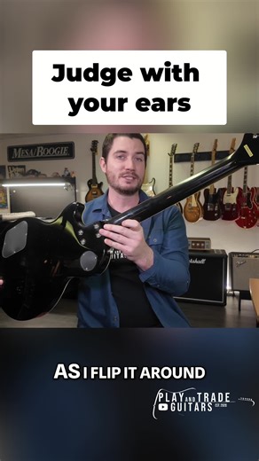 Spot the difference! These 4 bolts are the giveaway. Bolt-on vs. set-neck: Does it change the sound? You decide! Enter our Les Paul Custom Giveaway by subscribing on YouTube! Link in profile. #GuitarFacts #LesPaul #Gibson #Epiphone #GuitarTech