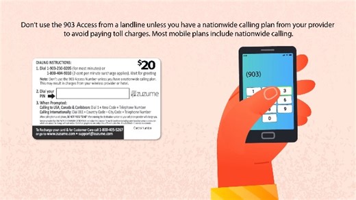 Watch How to Make a Call With Our Zuzume Phone Card on Amazon Live