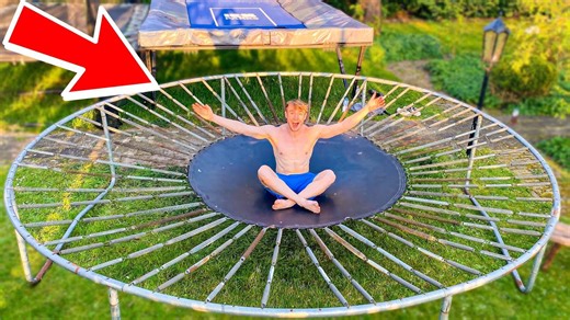 Epic Jumps on the World’s Craziest Trampoline