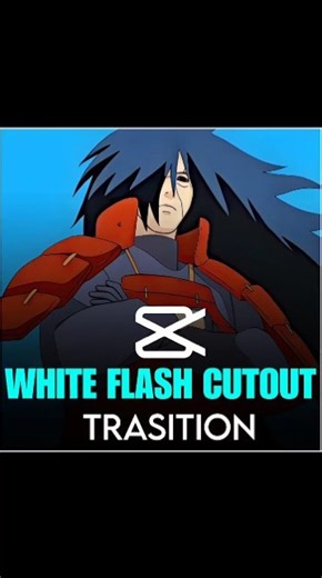White Flash Cutout Transition Tutorial 💀🔥 | Capcut Tutorial | #capcut #capcuttutorial #madaraedit