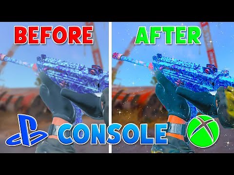 How to Make WARZONE 3 look BEAUTIFUL on CONSOLE!!| (Optimized FPS & Visibility)