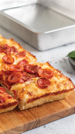 Nordic Ware | Detroit-style pizza, unlocked 🍕🔥⁠ ⁠ Meet our NEW Detroit Pizza Pan made for thick, pillowy crusts, crispy caramelized edges, and those... | Instagram