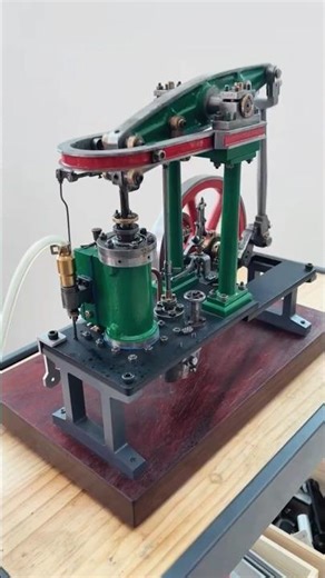 Model Stuart Beam Steam Engine | #shorts #SteamEngine #VintageMachinery