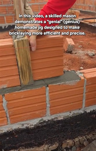 Revolutionary DIY Bricklayer Jig for Faster Masonry Work