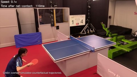 Watch: AI-powered robot outplays elite table tennis players