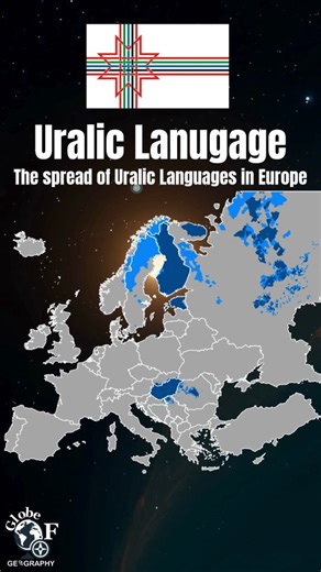 Global Geography on Instagram: "🇫🇮🇭🇺🇷🇺 The Spread of Uralic Languages in Europe 🇭🇺🇫🇮 Did you know Hungarian and Finish are the same language family? #finland #ural #russia #hungary #uralic #finnish #maps #uralmountains #geography #romania #transylvania"