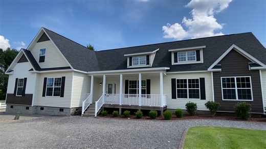 Touring a unique modular home design