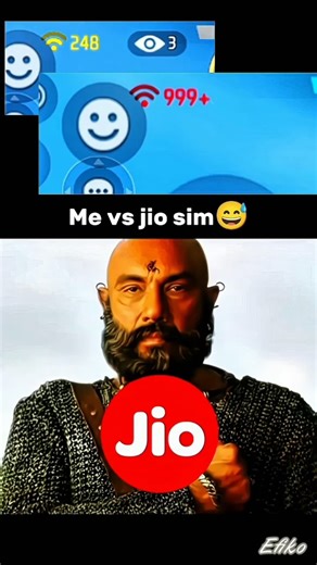 me vs jio sim 😅😂 kya re kutte 🤣🤣 #youtube #ffmax #trendingshorts #funny #vairalvideo #gaming