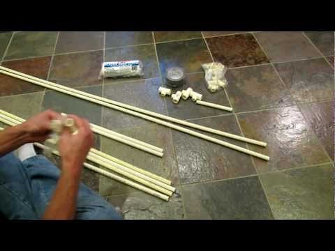 Building A (MINI) Collapsible Vegetable Garden PVC Greenhouse/Cold Frame - The Rusted Garden 2013